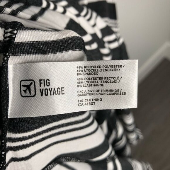 Fig Clothing  IMA Sleeveless Dress Cliff Stripe Size XS - Picture 6 of 8